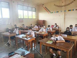 Kemenkeu RI Mengajar Ke-6, SMP Swasta Immanuel Karimun Menjadi Peserta